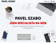 Tablet Screenshot of pavelszabo.cz